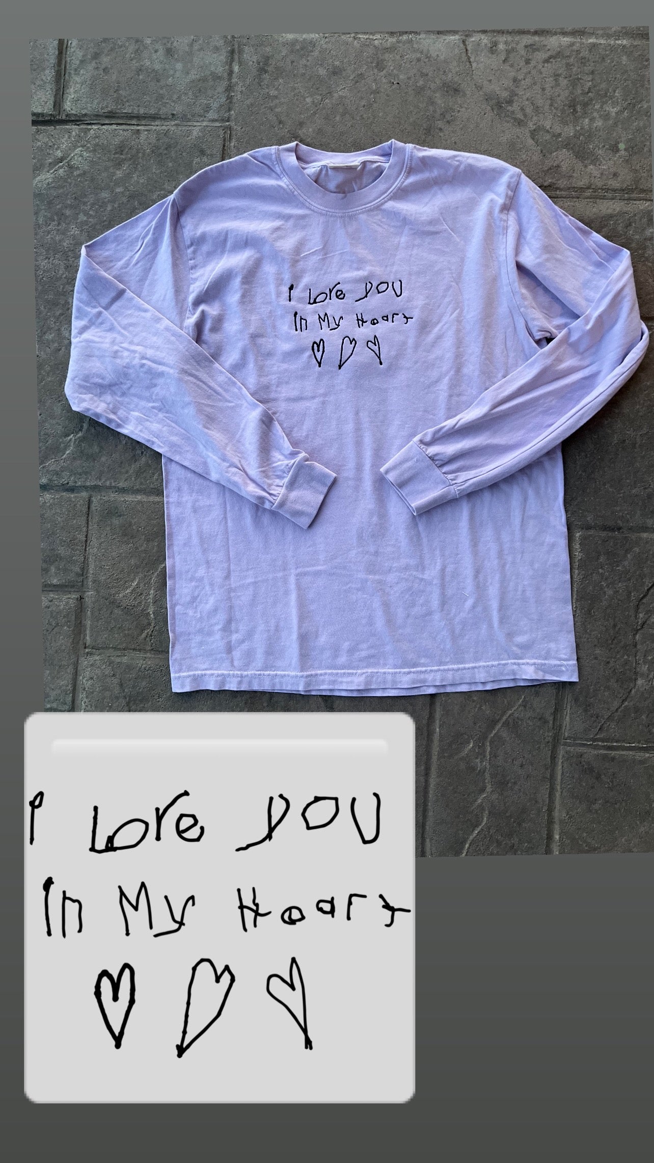 Keepsake Line Photo Art Tshirt