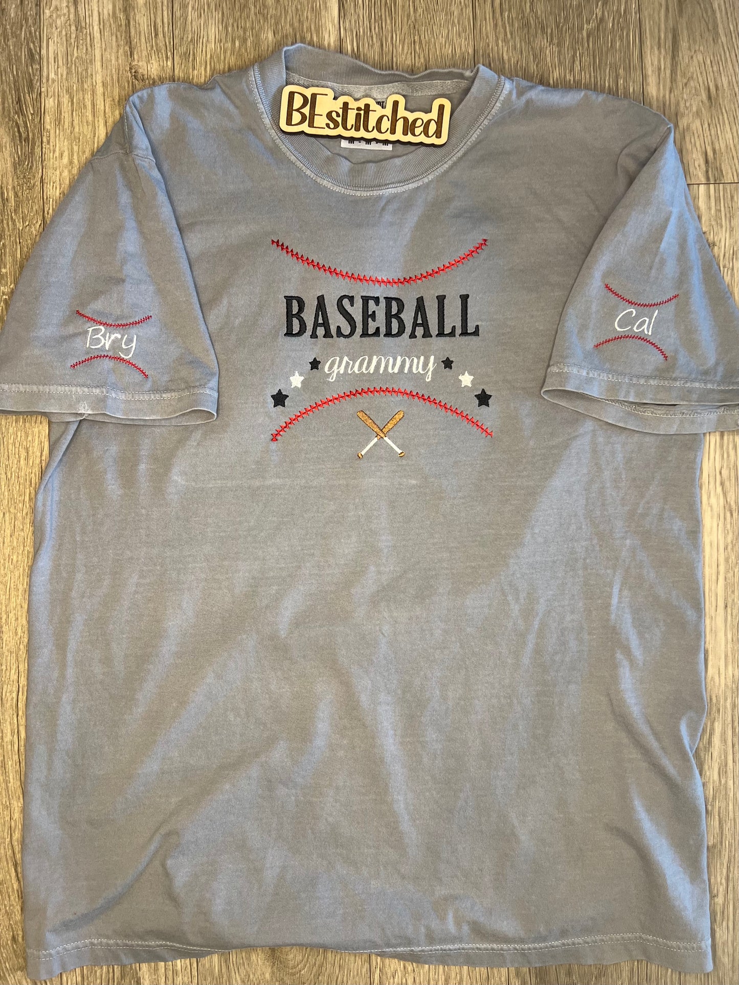Baseball Mom/Grammy Embroidered Shirt