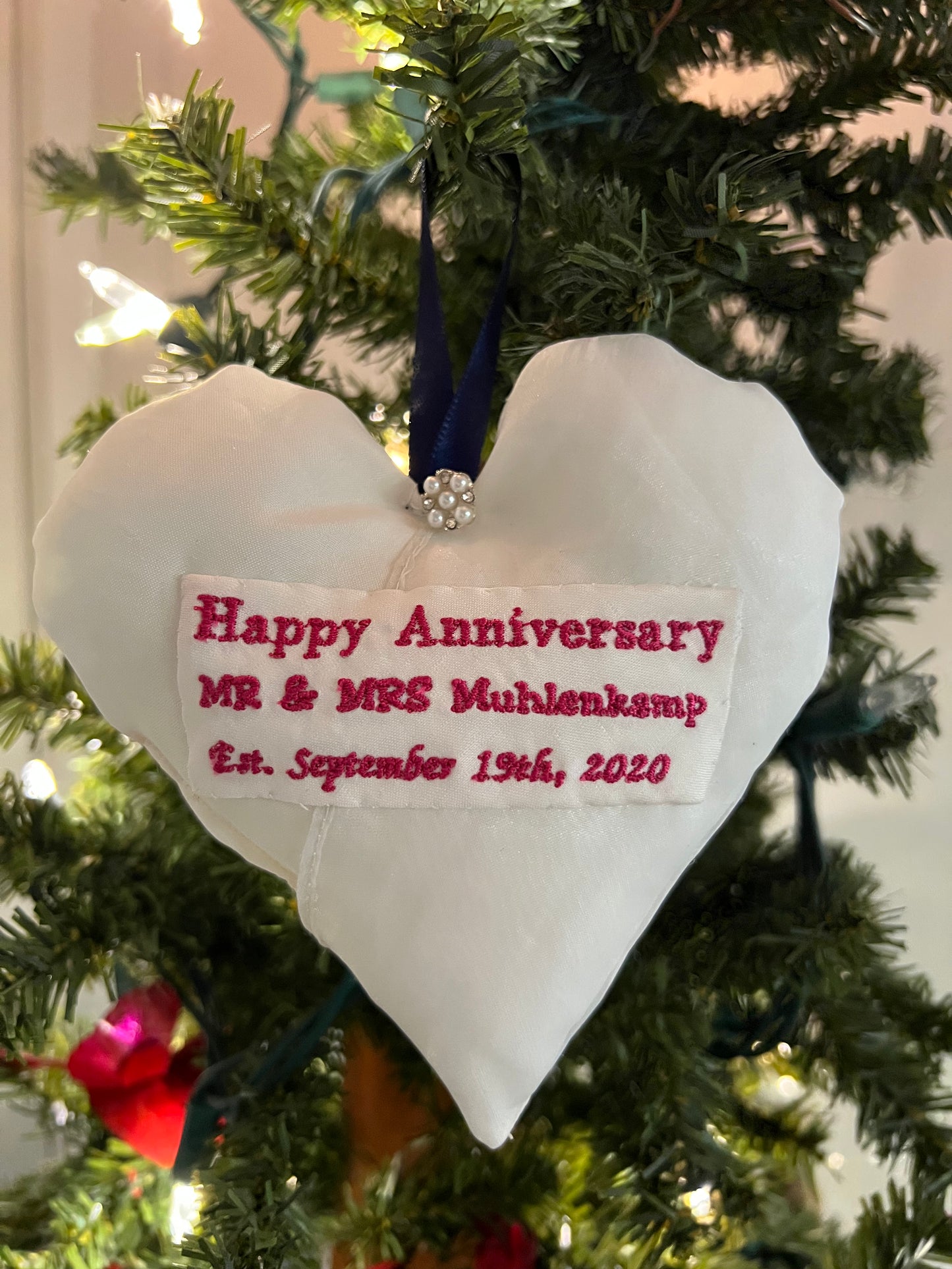 Memory Heart Ornament
