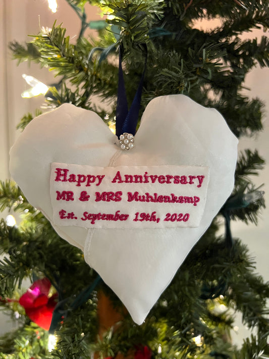 Memory Heart Ornament