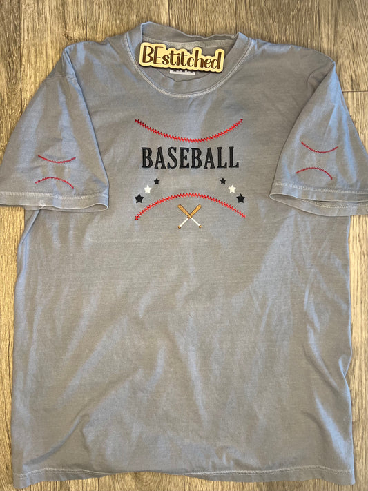 Baseball Mom/Grammy Embroidered Shirt