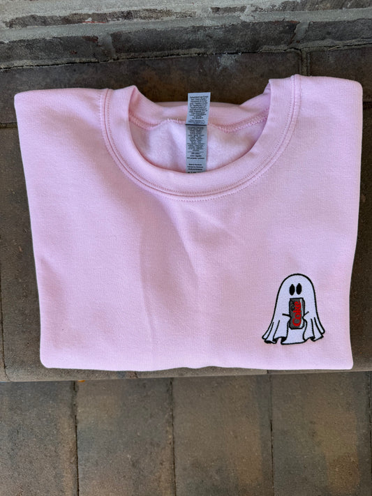 Ghost Drink Crewneck Sweatshirt